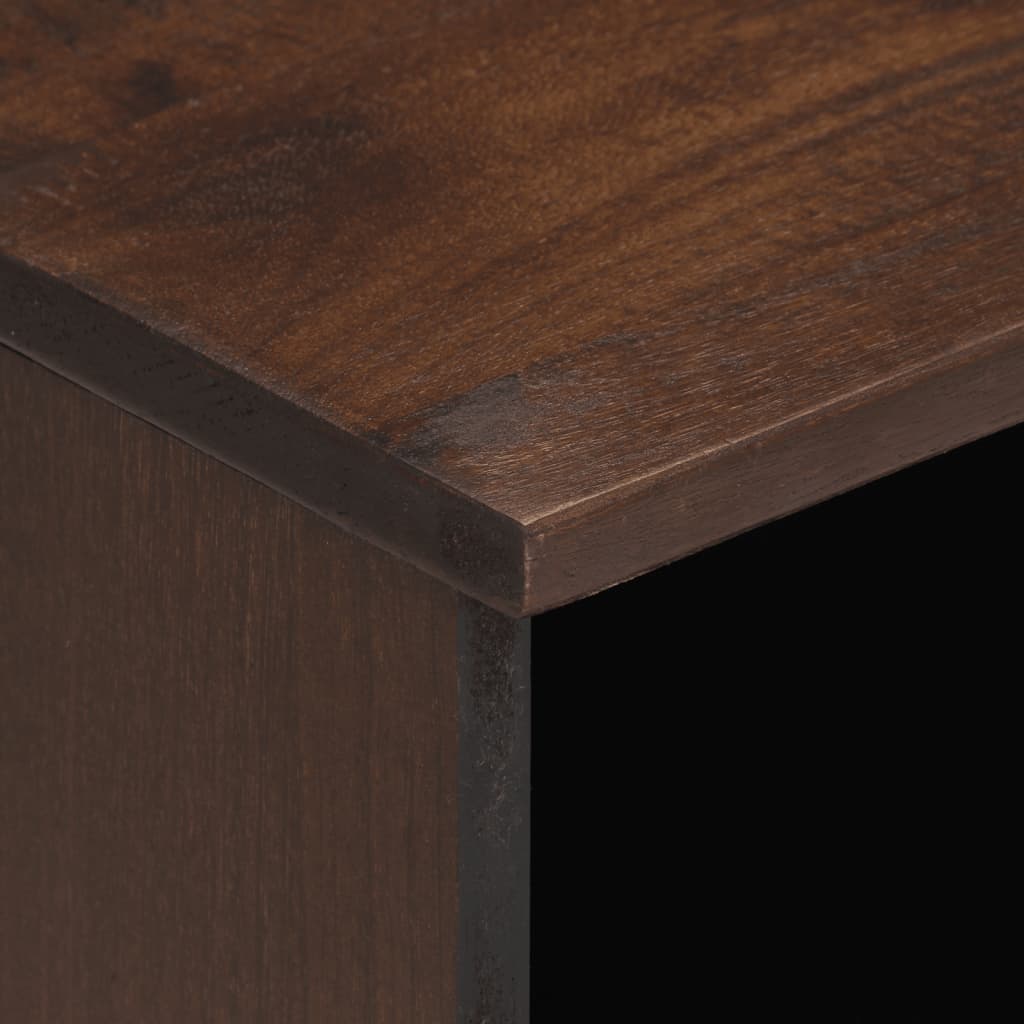 Sengeborde stk. 40x34x46 cm - 2, massivt mangotræ - number 7.