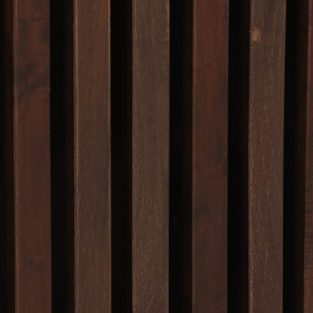 Szafka łazienkowa wisząca 38x34x48 cm - brąz, lite drewno mango, 1 - number 8.