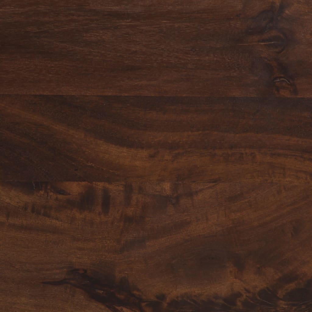 Szafka łazienkowa wisząca 38x34x48 cm - brąz, lite drewno mango, 1 - number 9.