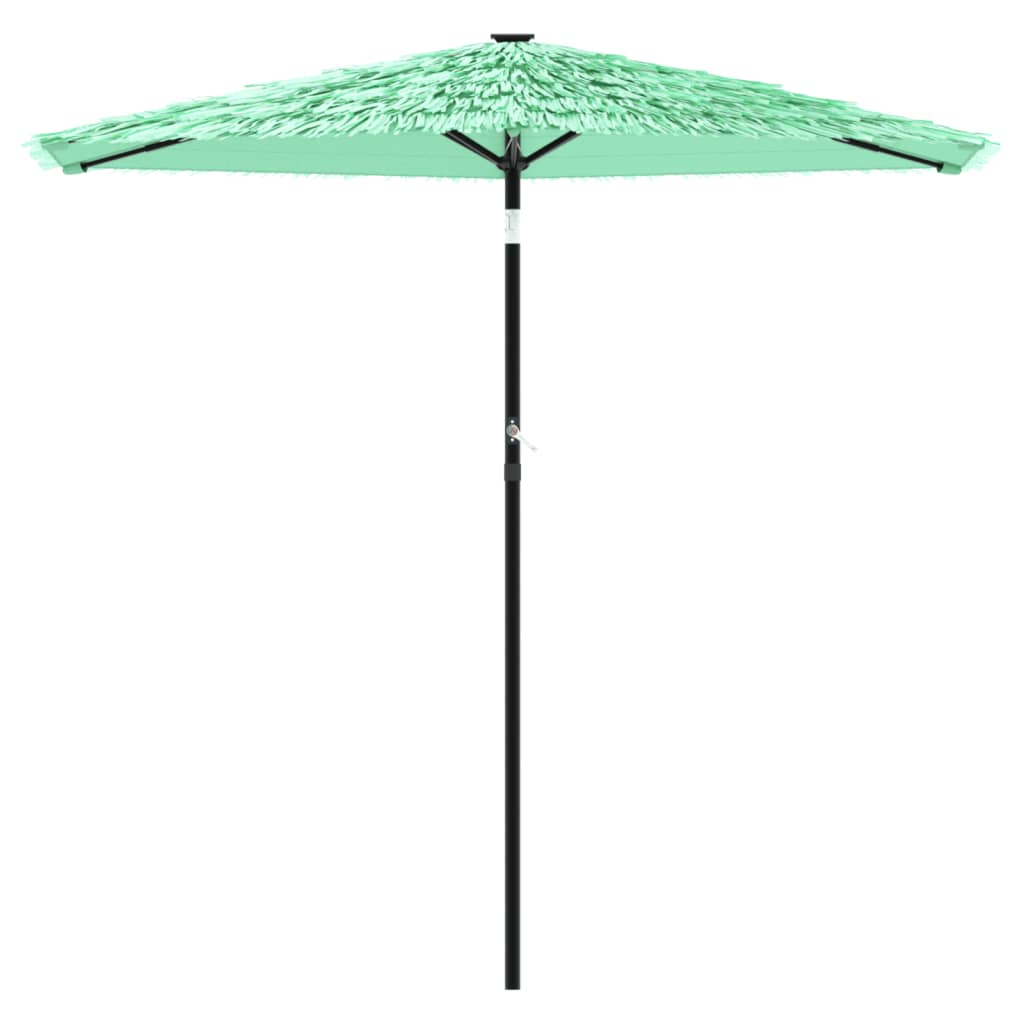 Parasol med stålstang - grøn, 223 x 223 x 213 cm, 1 - number 3.