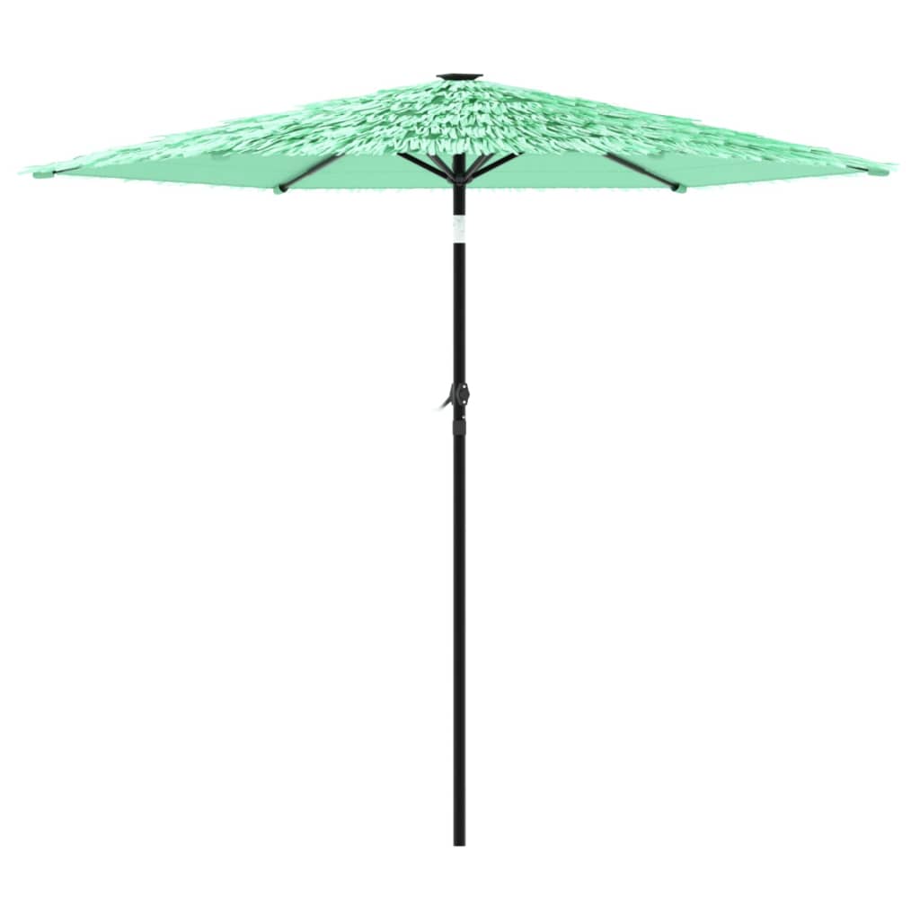 Parasol med stålstang - grøn, 223 x 223 x 213 cm, 1 - number 5.