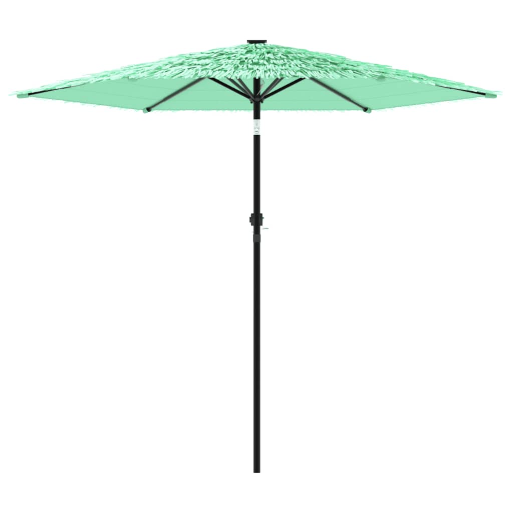 Parasol med stålstang - grøn, 223 x 223 x 213 cm, 1 - number 4.