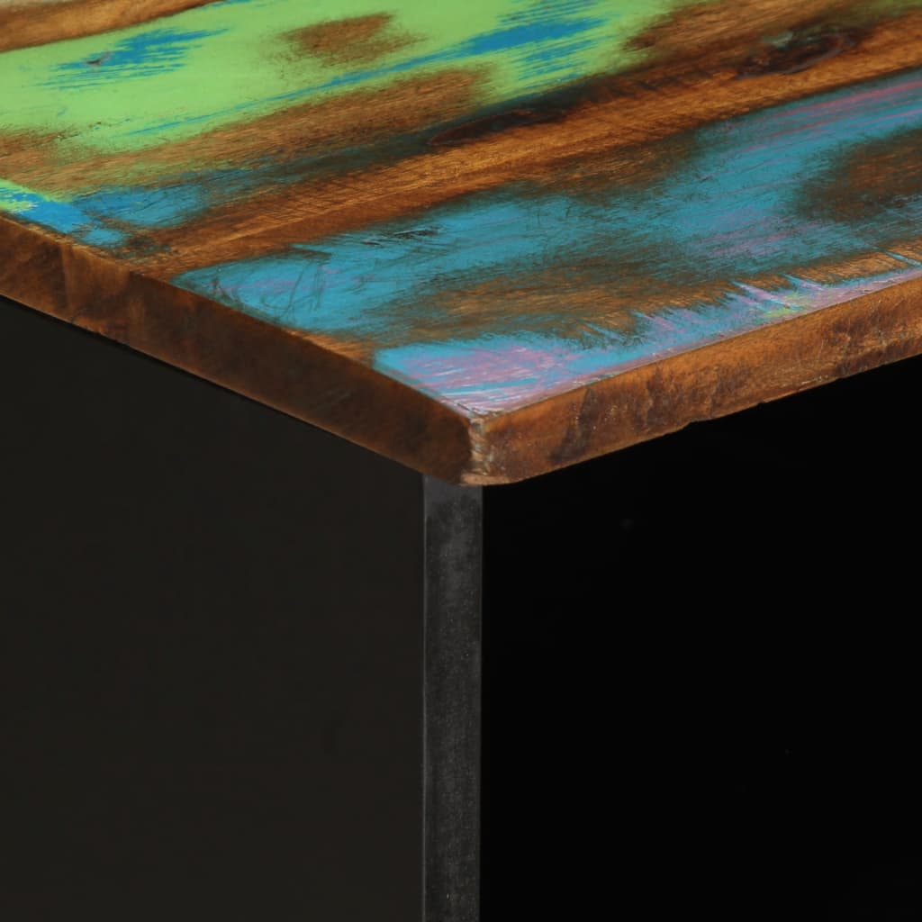 Tv stol 70x34x46 cm puno bagremovo drvo - višebojni, 1 - number 7.