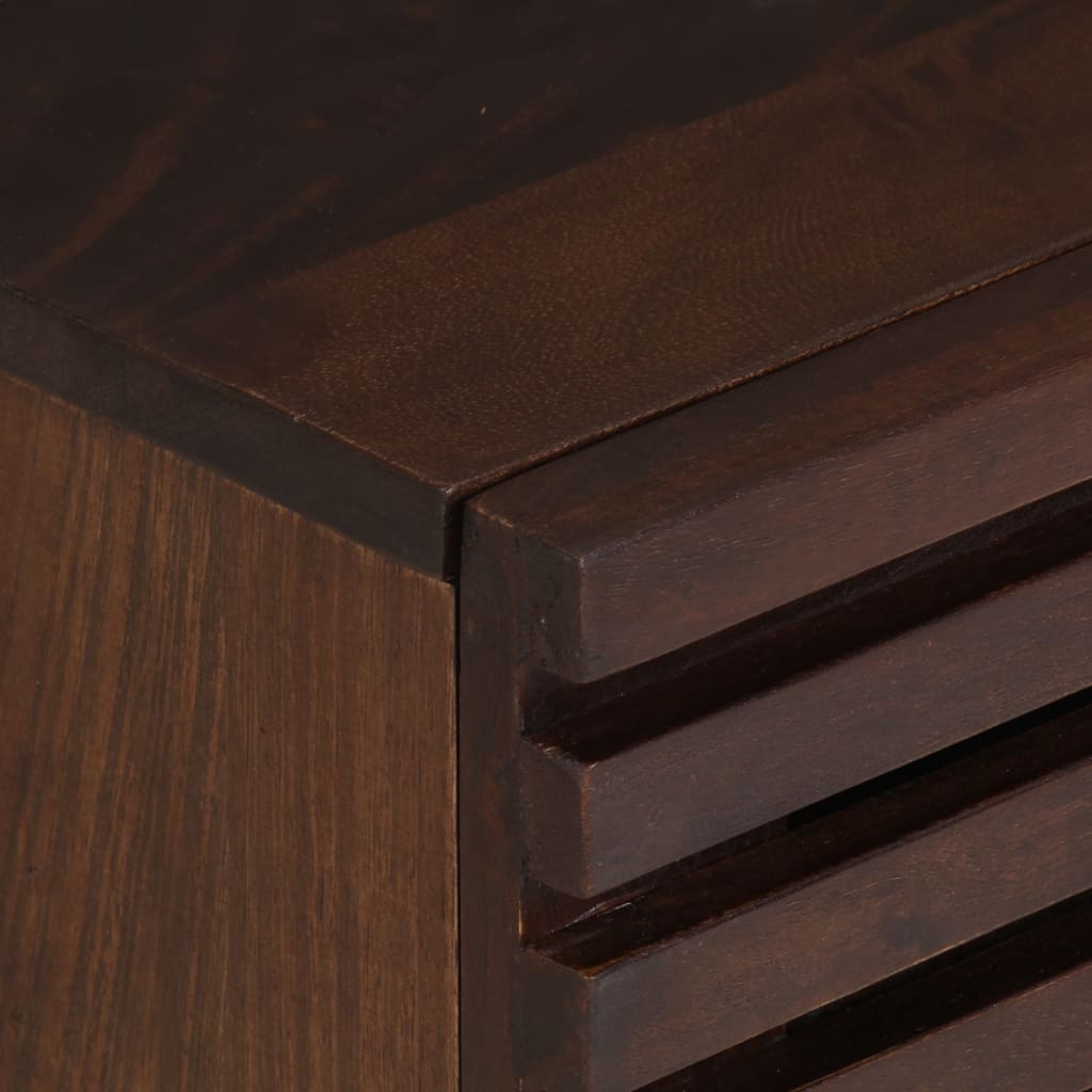 Sengebord 40x34x46 cm - 1, massivt mangotræ - number 6.