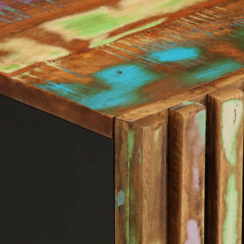 Noćni ormarić 40x34x46 cm puno reciklirano drvo - 1, puno reciklirano drvo - number 6.