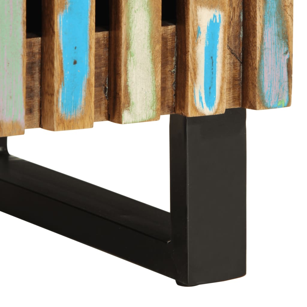 Noćni ormarić 40x34x46 cm puno reciklirano drvo - 1, puno reciklirano drvo - number 7.