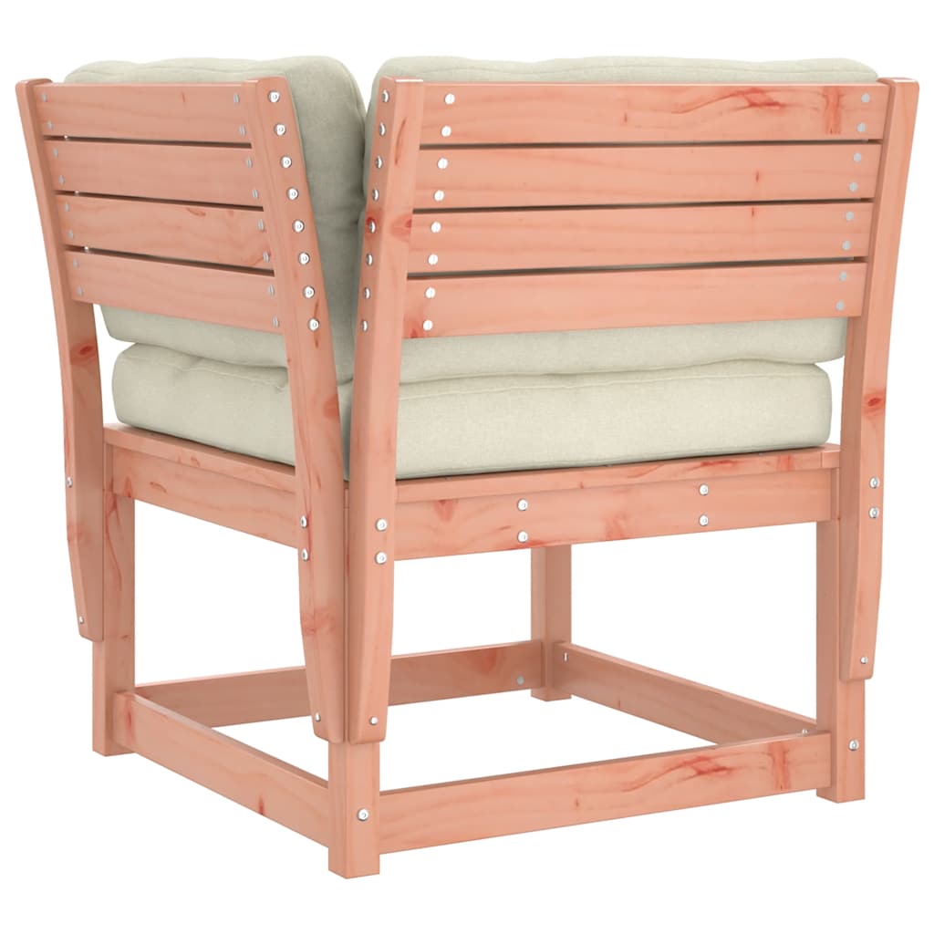 Loungesæt til haven dele med hynder massivt douglasgran - douglasgran naturlig, ooo 1, 8 - number 5.