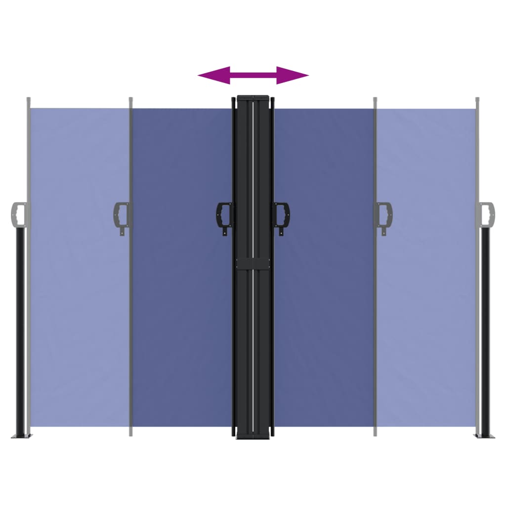 Rolo bočna tenda - antracit siva, 140 x 1200 cm, 1 - number 5.