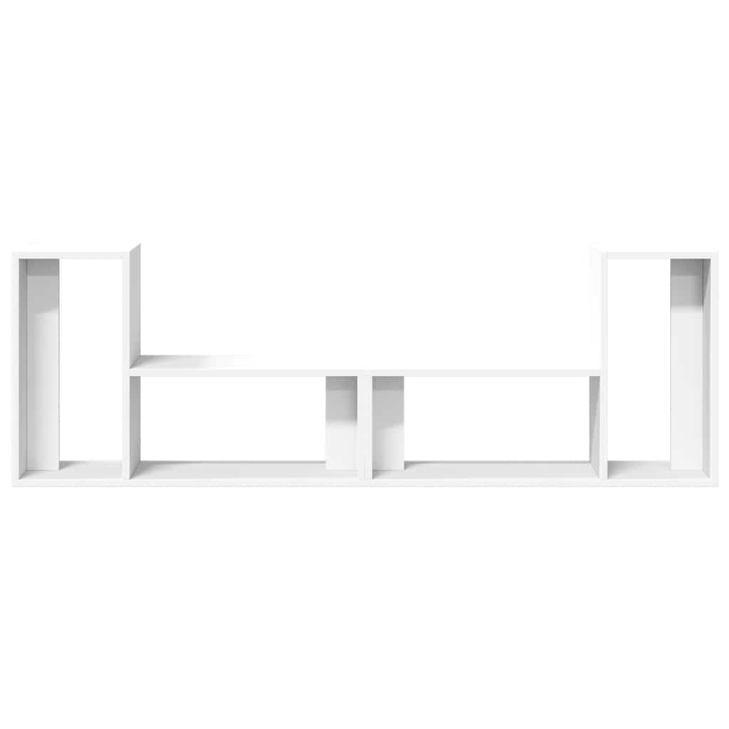 Tv-borde 2 stk. 75x30x50 cm konstrueret træ - hvid, 1, 75 cm - number 6.