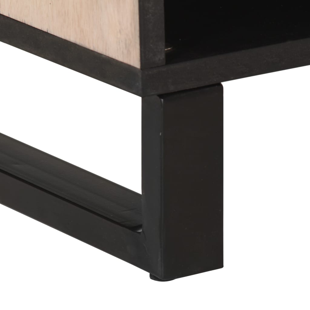 Skænk 80x34x75 cm - lysebrun, 1, massivt mangotræ, x - number 9.