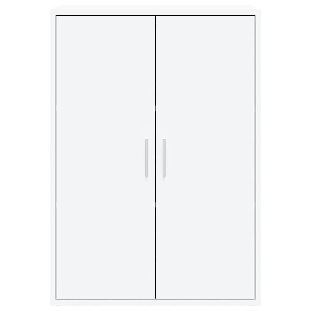 Skab 60x31x84 cm konstrueret træ - hvid, 1 - number 5.