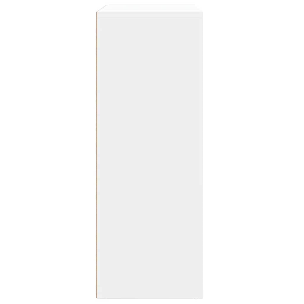 Skab 60x31x84 cm konstrueret træ - hvid, 1 - number 6.