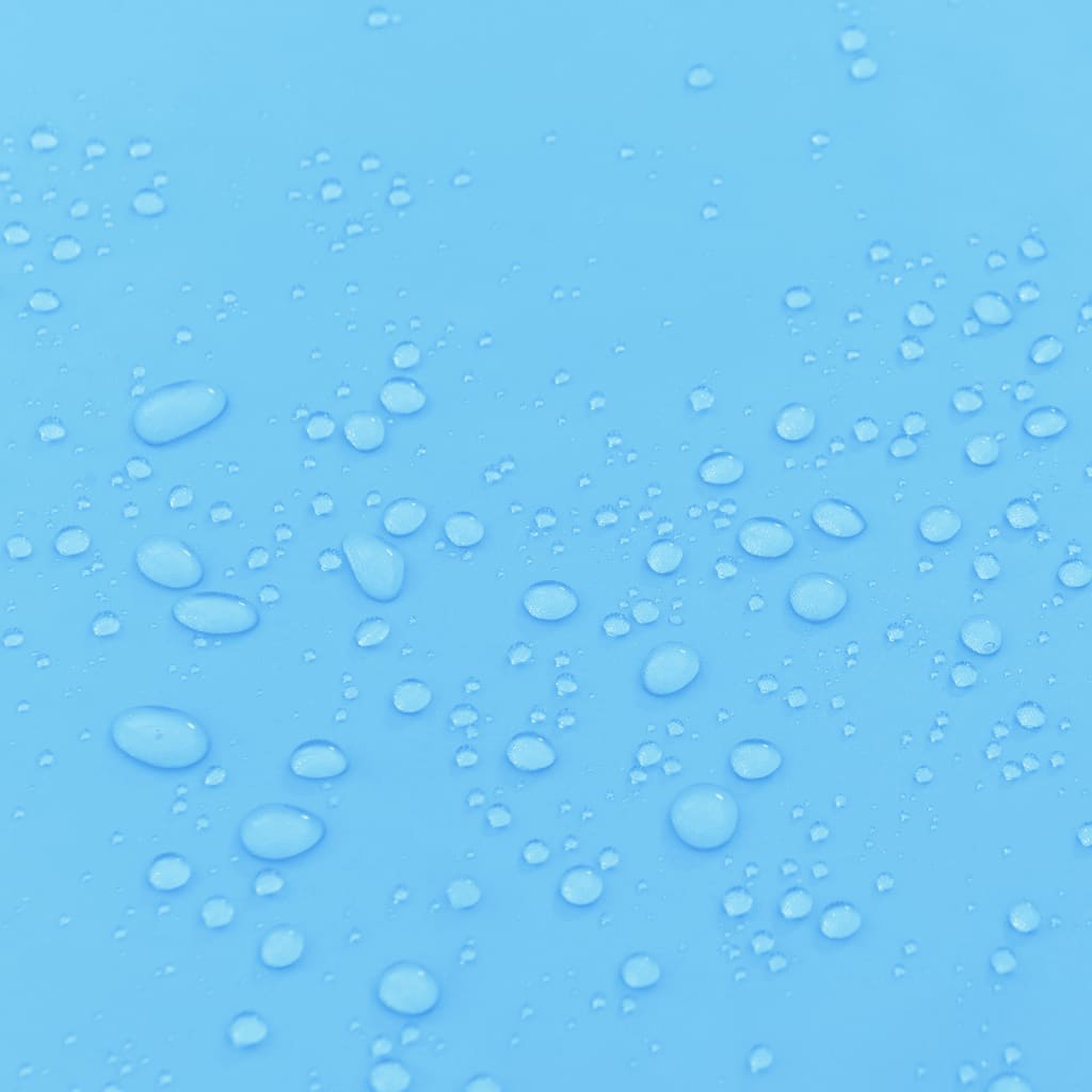 Kišni pončo s kapuljačom 223x145 cm 2-u-1 dizajn - plavi - number 8.