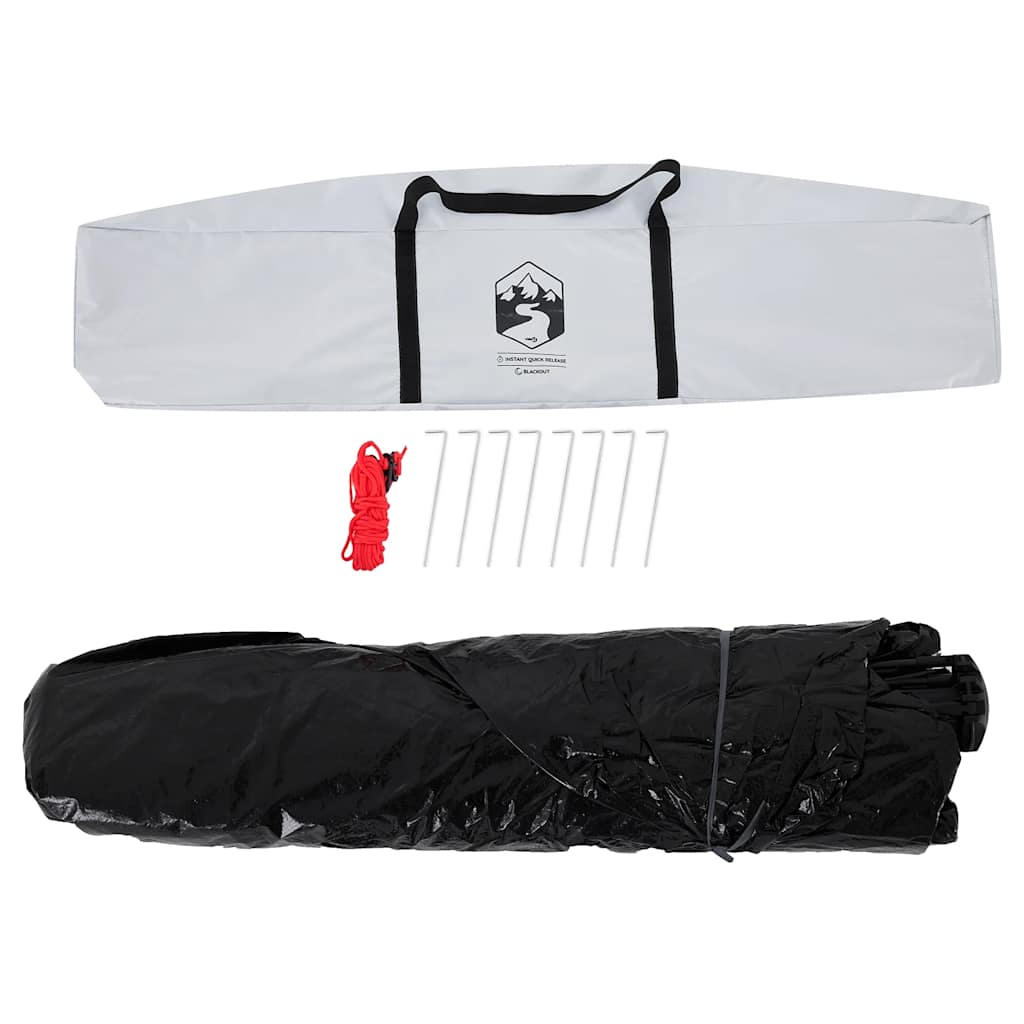 2-personers campingtelt kuppel quick-release mørklægning hvid - number 10.