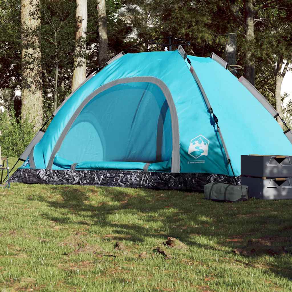 Campingtent waterdichte snelle release-blauw, 5-persoons, 1, x - number 1.