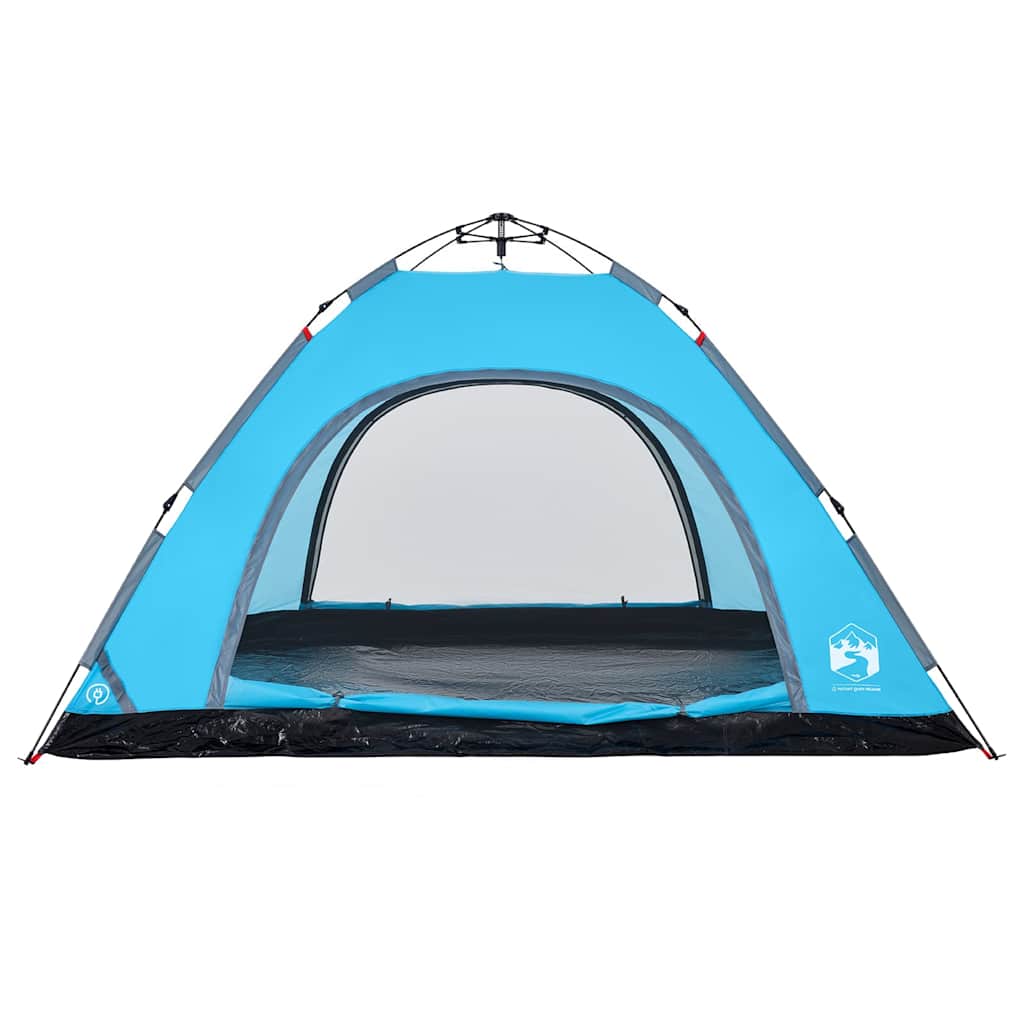 Campingtent waterdichte snelle release-blauw, 5-persoons, 1, x - number 8.