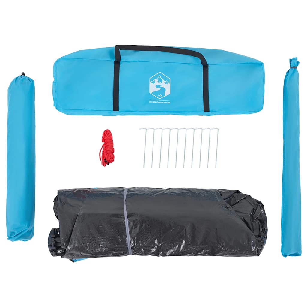 Campingtent snel-release-blauw, 4-persoons, 1, x - number 11.