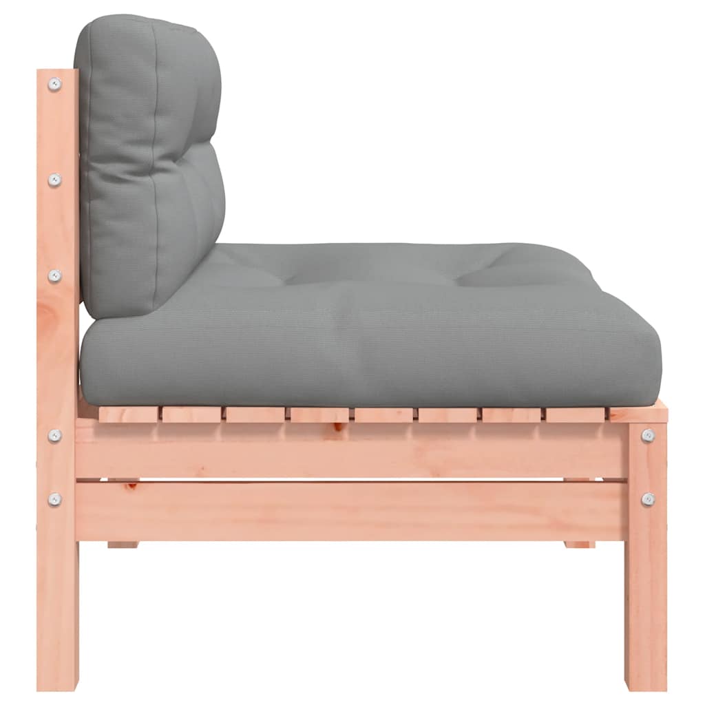 Sofa modul s jastucima bez rukonaslona puna duglazija - prirodna duglazija, 1, stolica - number 6.