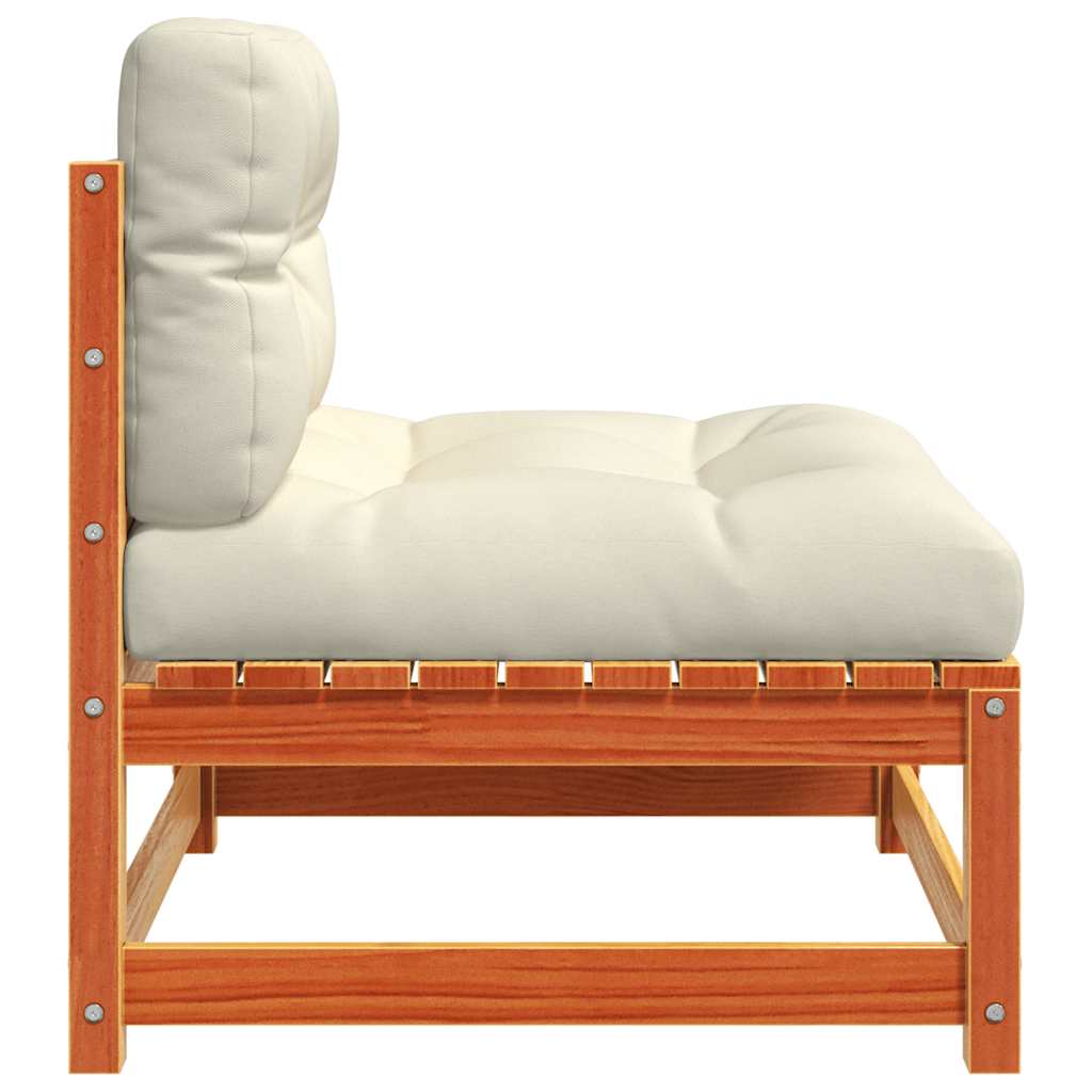 Kutni moduli s jastucima kom. masiv smeđi bor - smeđi bor, 2, trosjed - number 7.