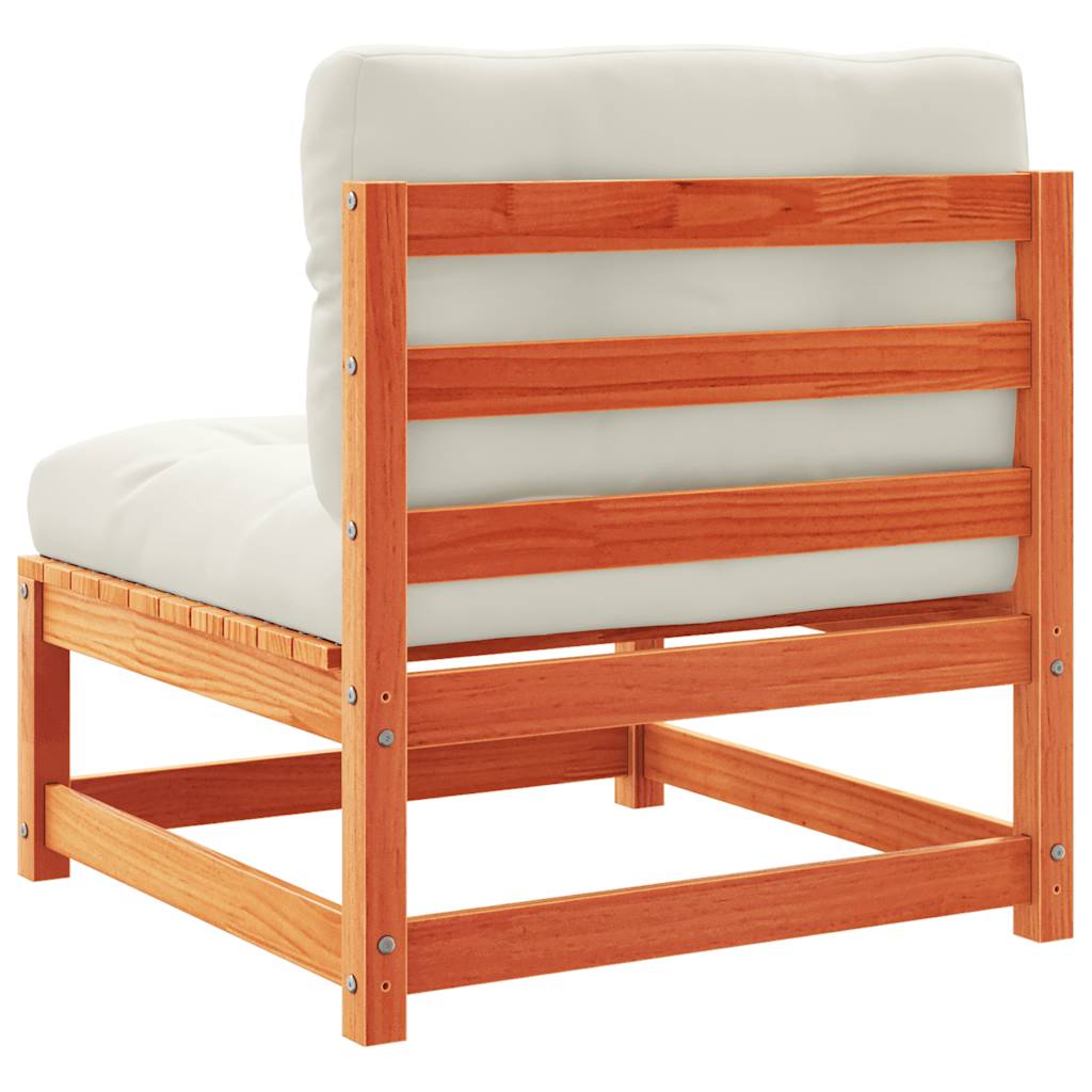 Kutni moduli s jastucima kom. masiv smeđi bor - smeđi bor, 2, trosjed - number 8.