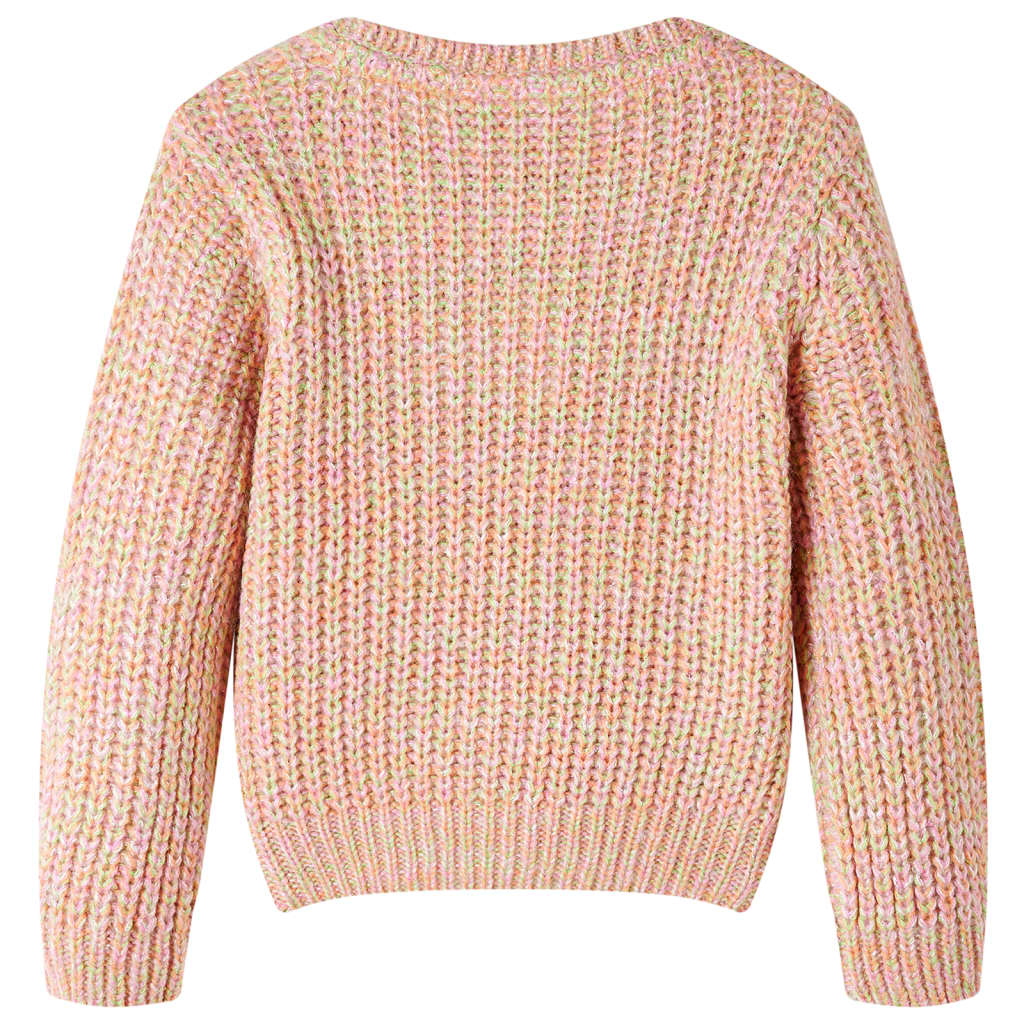 Pull pour enfant taille 92 tricoté rose - 92 (1 5-2 ans) - number 2.