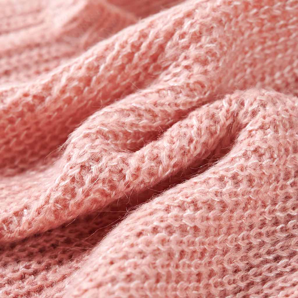 Gilet tricoté pour enfant taille 92 tricoté rose - 140 (9-10 ans) - number 7.