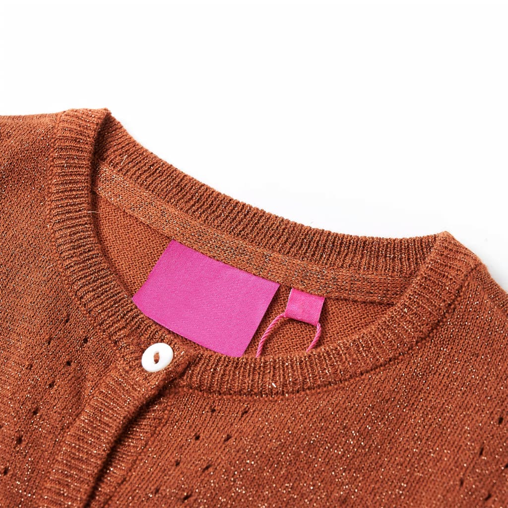 Cardigan tricoté pour enfant taille 92 - rose, 92 (1 5-2 ans) - number 3.