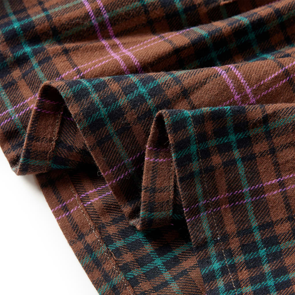 Robe à manches longues pour enfant taille 92 couleur cognac - 92 (1 5-2 ans) - number 6.