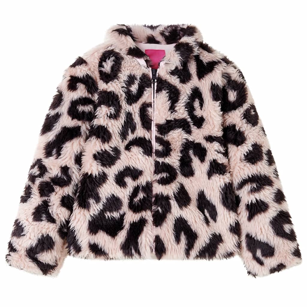 Veste pour enfant taille 92 fausse fourrure rose - 92 (1 5-2 ans) - number 1.