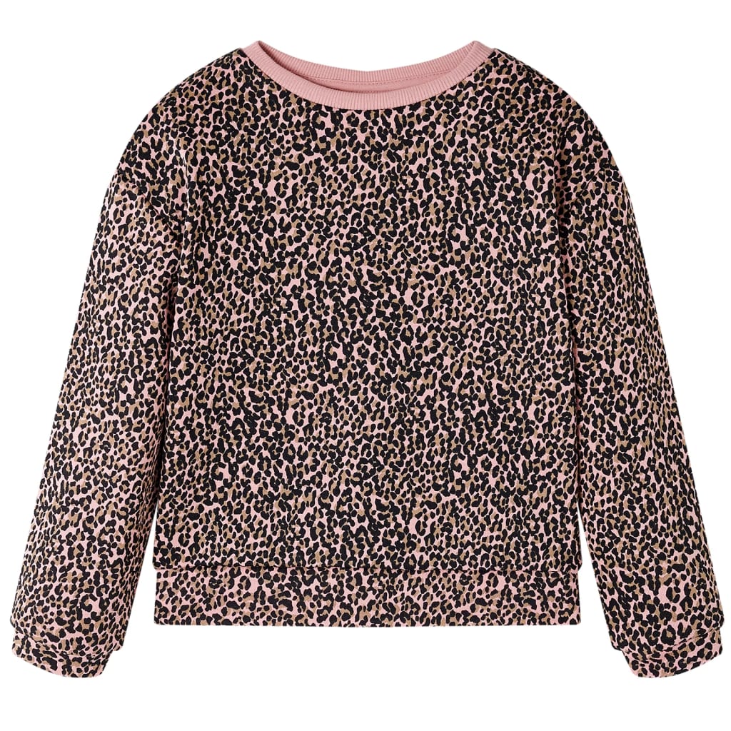 Sweat-shirt pour enfant taille 92 rose - 92 (1 5-2 ans) - number 1.