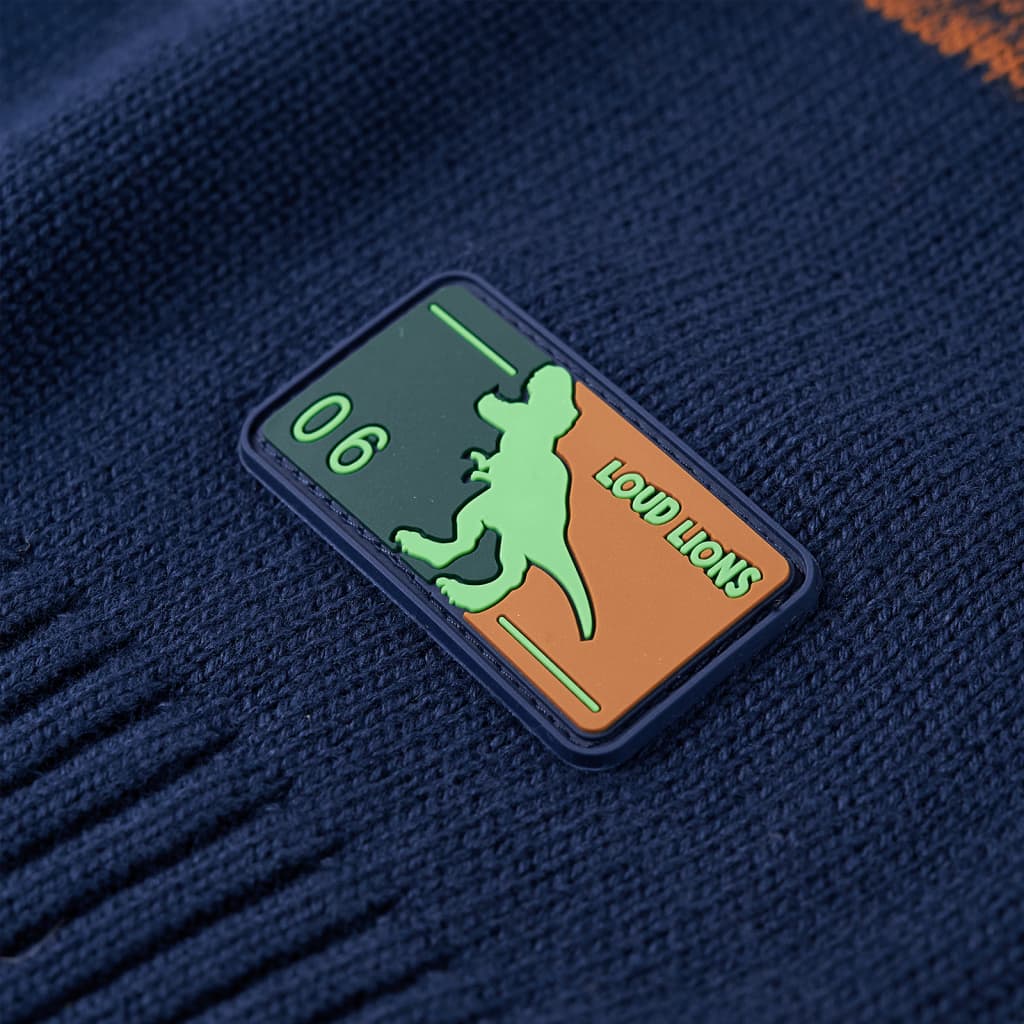 Pull pour enfant taille 92 tricoté multicolore - 92 (1 5-2 ans) - number 5.