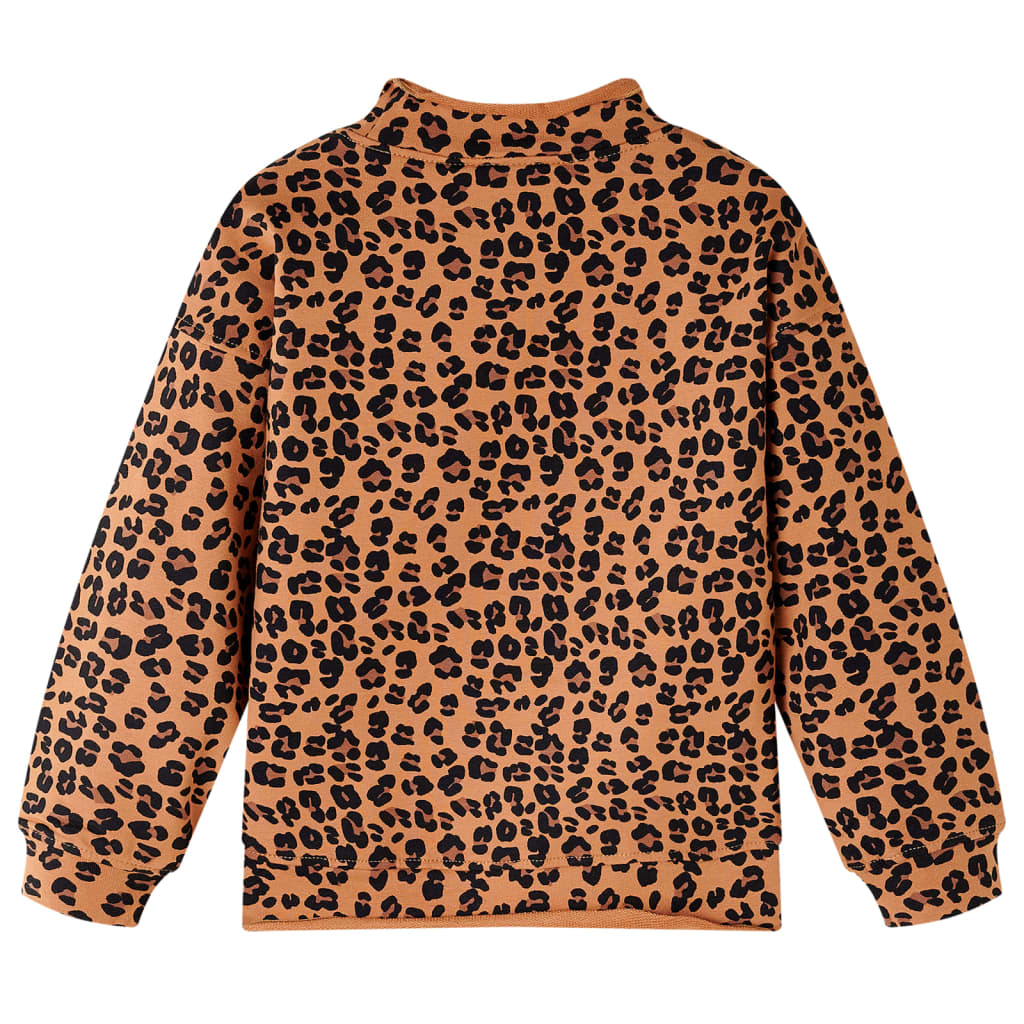 Sweat pour enfant taille 92 couleur cognac - 92 (1 5-2 ans) - number 2.