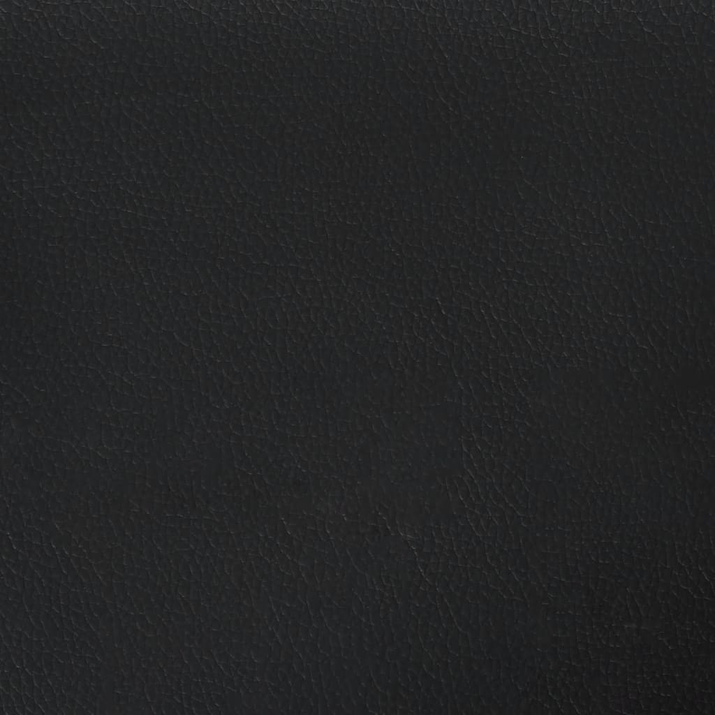 Fotel masujący z podnóżkiem skóra ekologiczna - czarny, 1 - number 10.