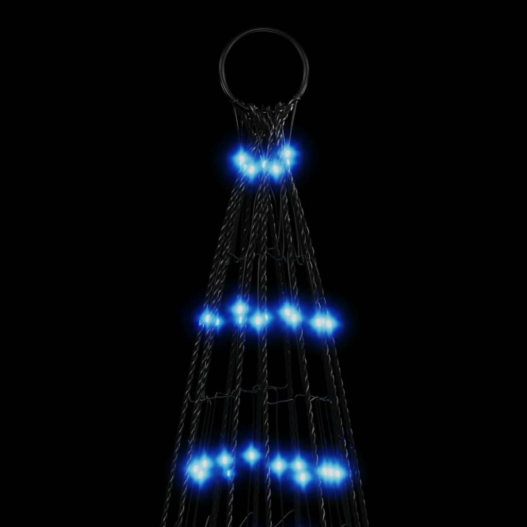 Christmas lights for flagpole 1534 leds blue light - blue, 500 cm, 1 - number 6.