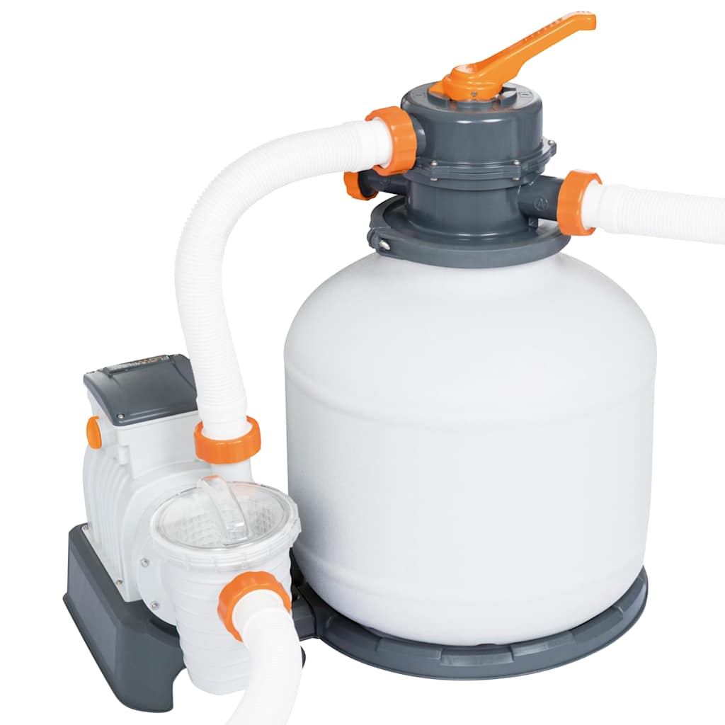 Bestway power steel swimmingpool 549x274x122 cm rektangulær - number 8.