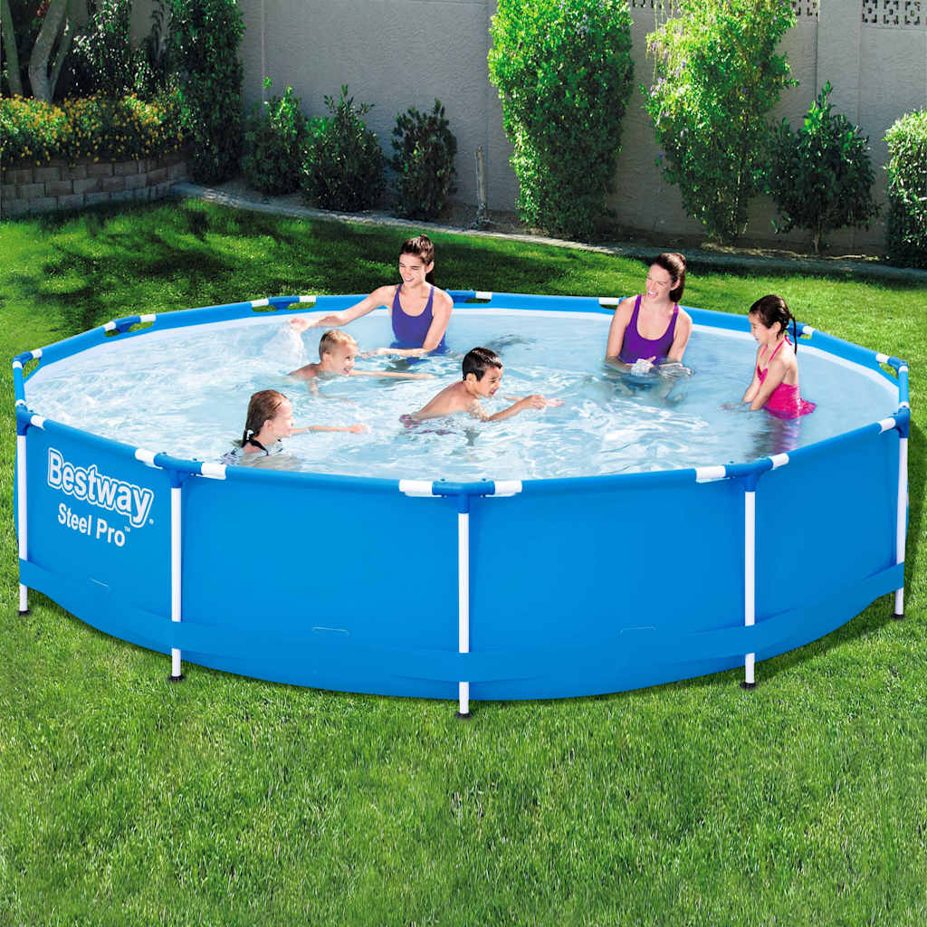 Bestway swimmingpool steel pro 366x76 cm - 366 x 76 cm (diameter x h), 6473 l, 56706 - number 1.