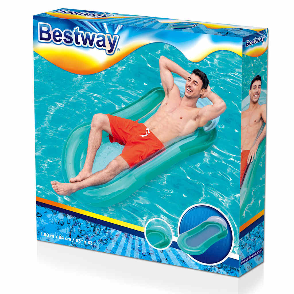Matelas de bain gonflable bestway aqua lounge - number 5.