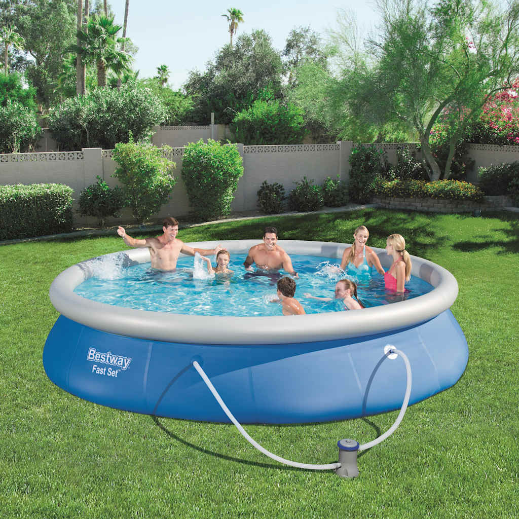 Bestway swimmingpoolsæt fast set 457x84 cm 57313 - number 4.