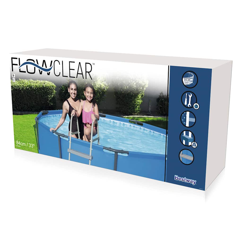 Bestway poolstige med 2 trin flowclear 84 cm 58430 - number 6.