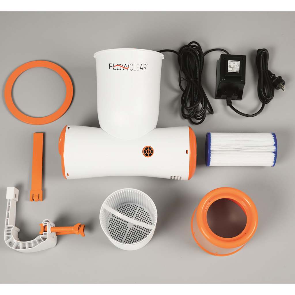 Bestway flowclear filter pump flowclear schematic 3974 l/h. 58469 - number 10.
