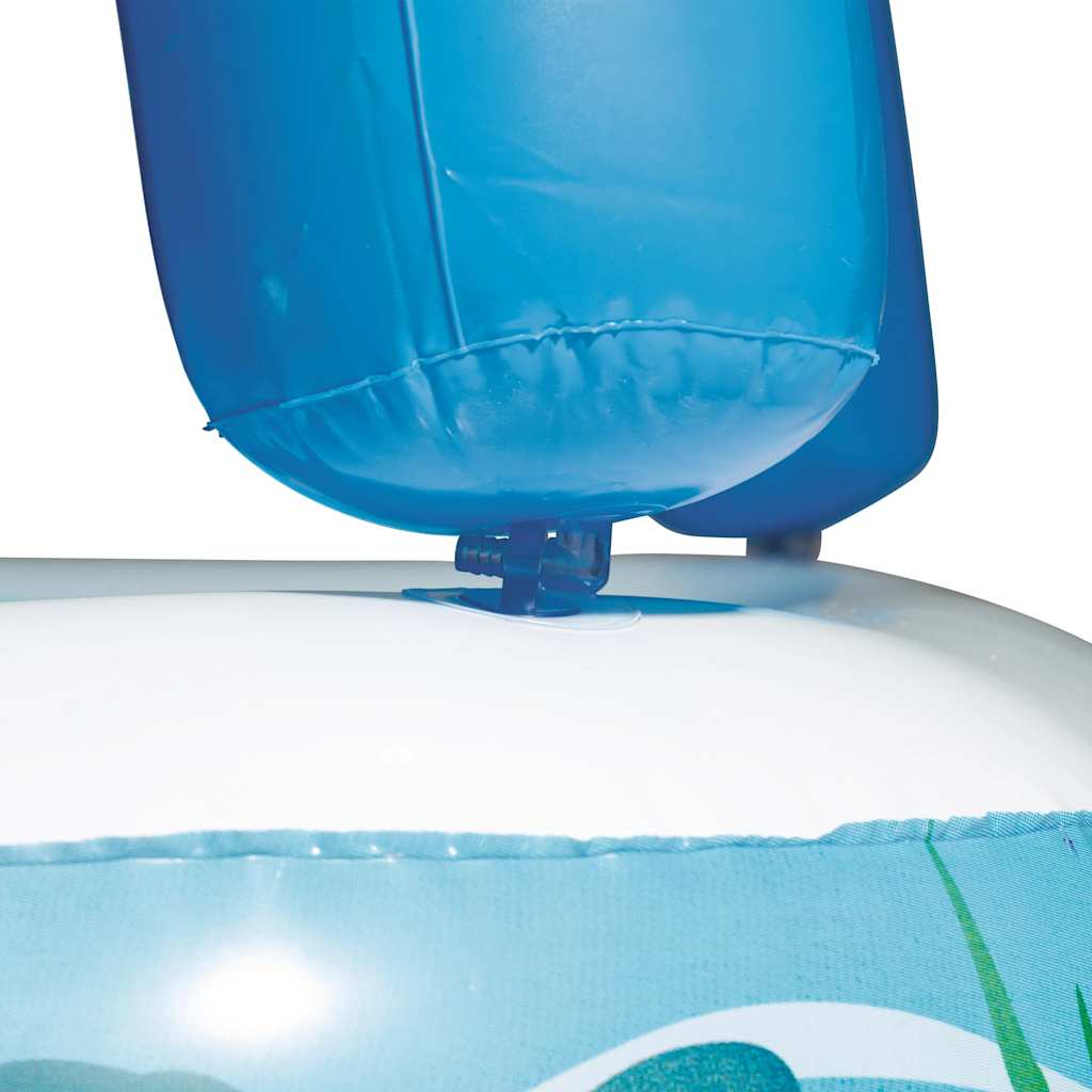 Bestway badebassin med baldakin 140x140x114 cm blå 52192 - number 8.