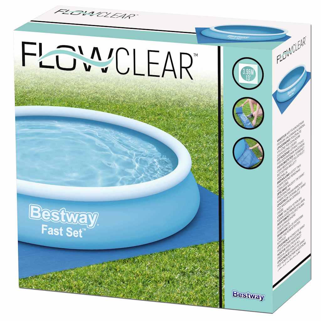Bestway poolunderlag flowclear 396x396 cm - number 7.