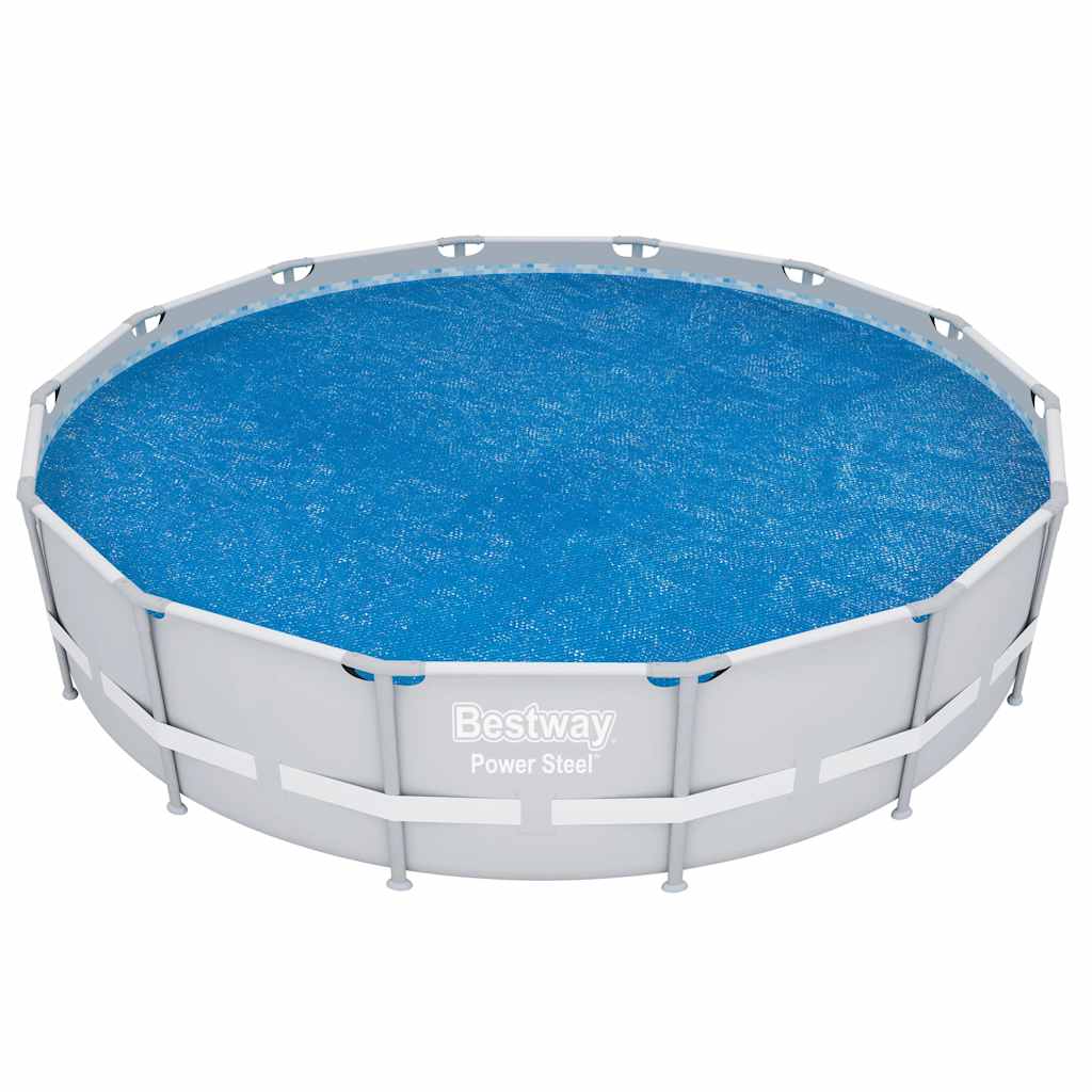 Couverture de piscine chauffée solaire bestway flowclear 427 cm - number 2.