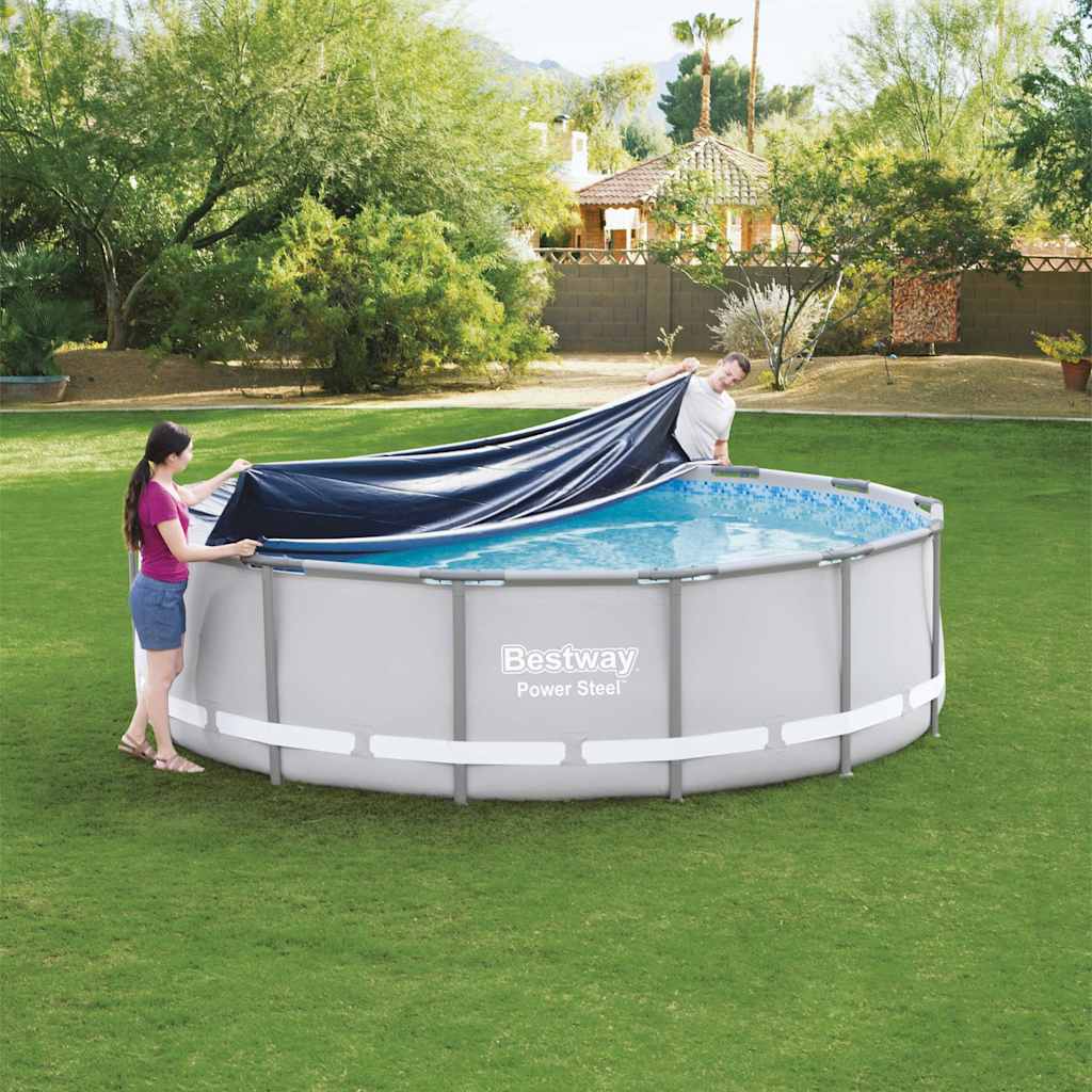 Couverture de piscine bestway flowclear 427 cm - number 3.