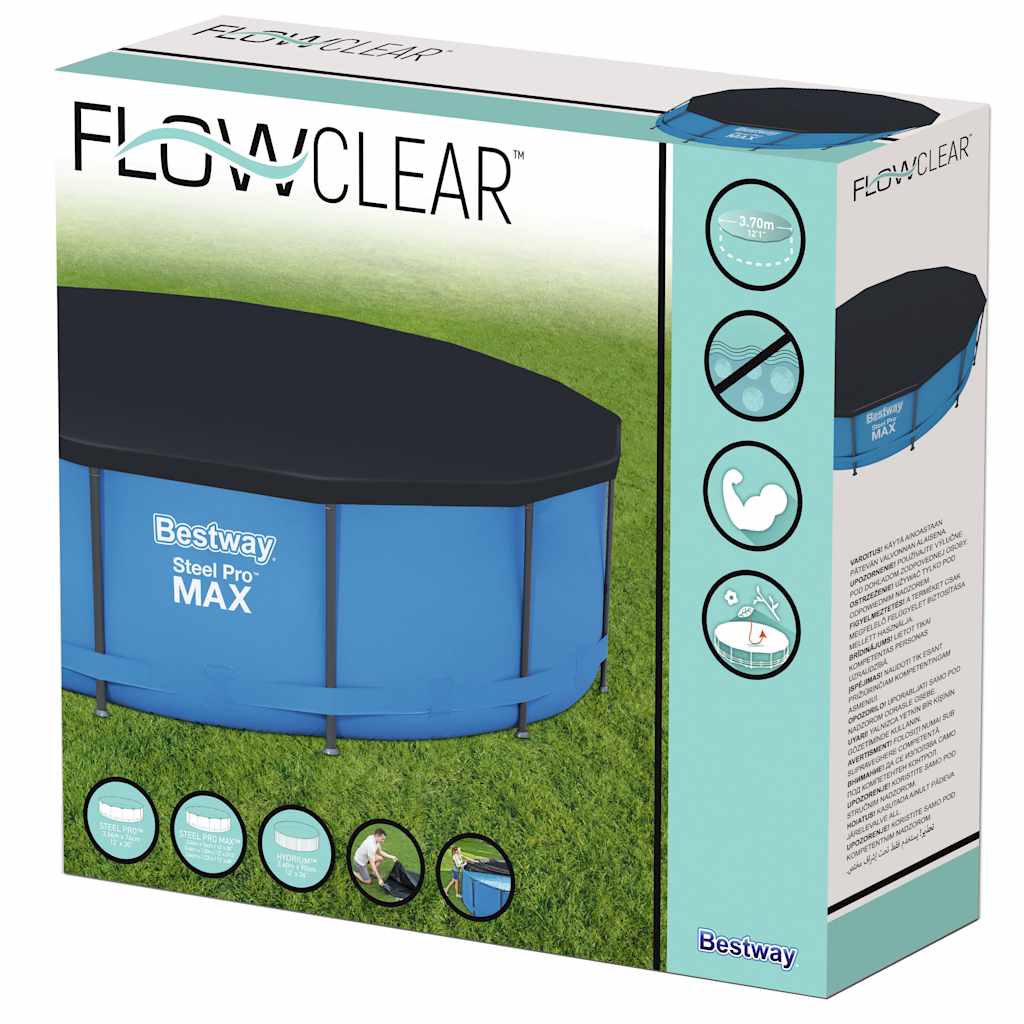 Couverture de piscine bestway flowclear 366 cm - number 8.