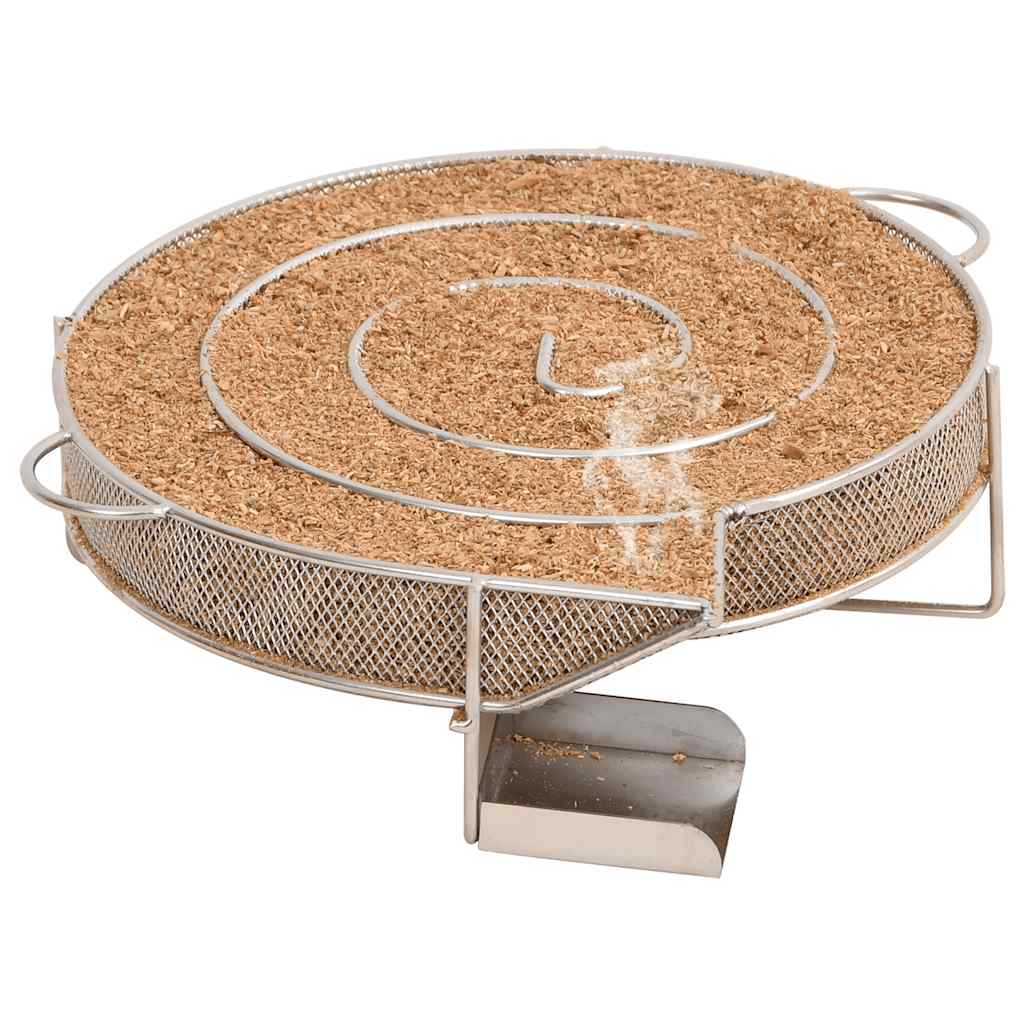 Rygeovn med generator til koldrøgning galvaniseret stål - number 10.