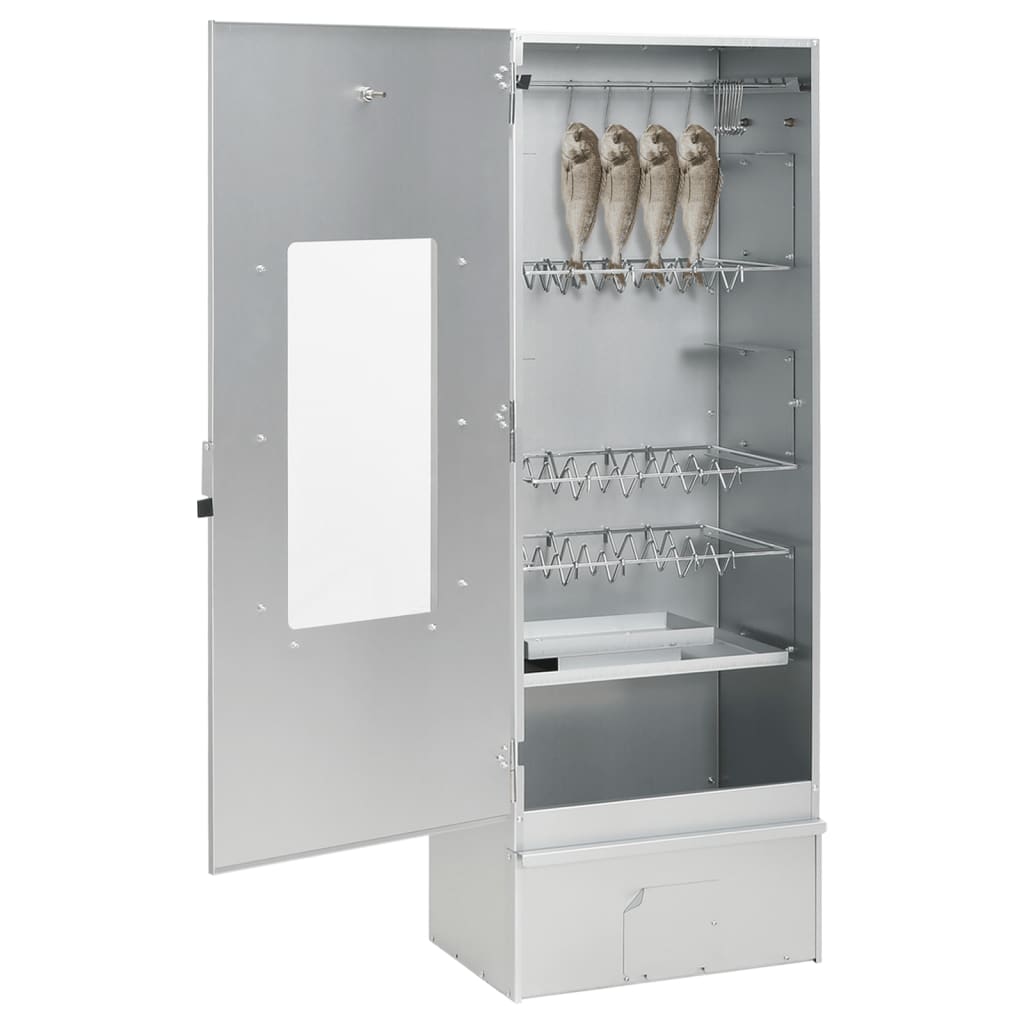 Rygeovn med generator til koldrøgning galvaniseret stål - number 2.