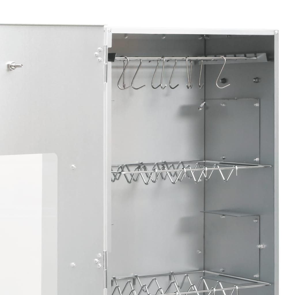 Rygeovn med generator til koldrøgning galvaniseret stål - number 7.