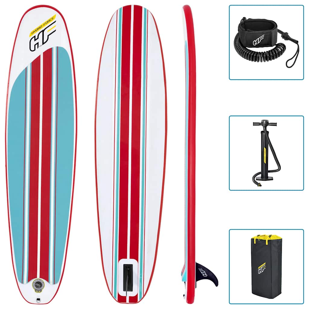 Bestway hydro-force oppusteligt paddleboard compact surf 8 243x57x7 cm - number 2.