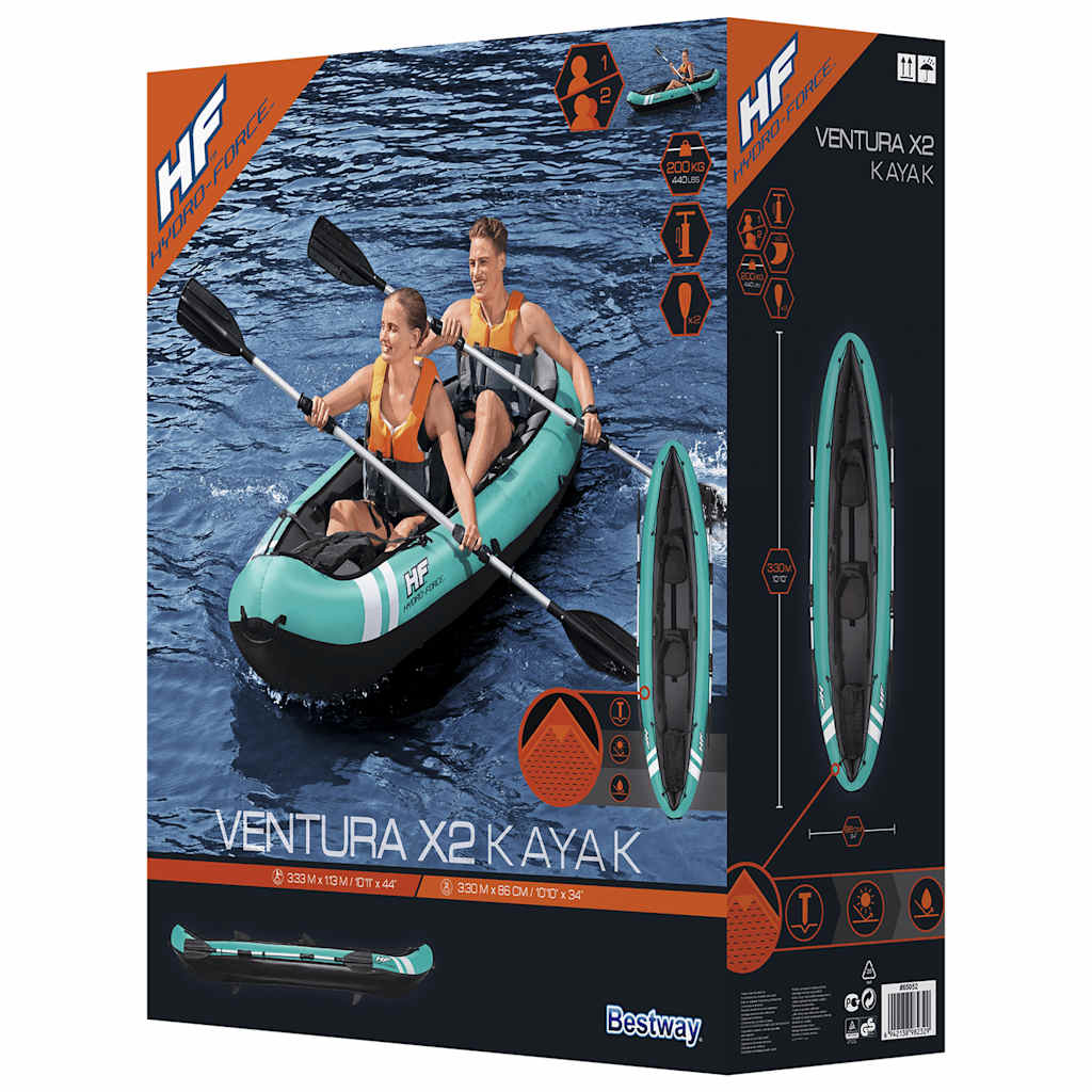 Kayak bestway hydro force ventura x2 330x86 cm - number 9.